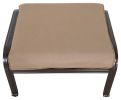 Savannah Outdoor Aluminum Ottoman